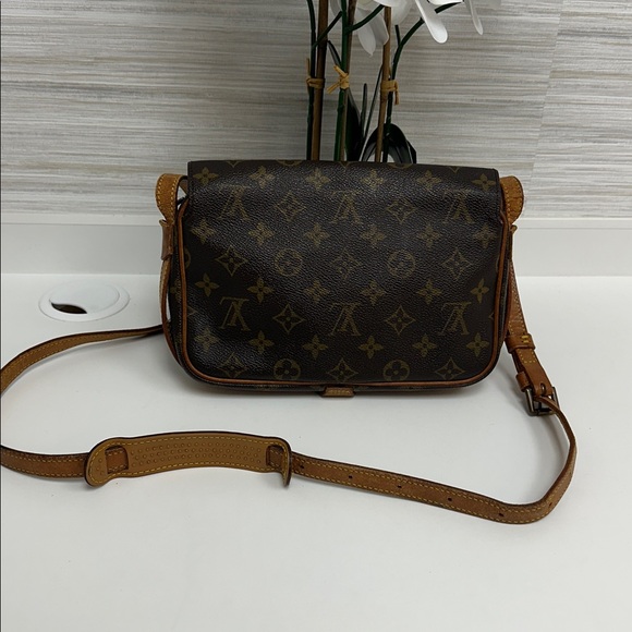 Louis Vuitton Monogram Crossbody Bag in Brown and Tan - Picture 2 of 16
